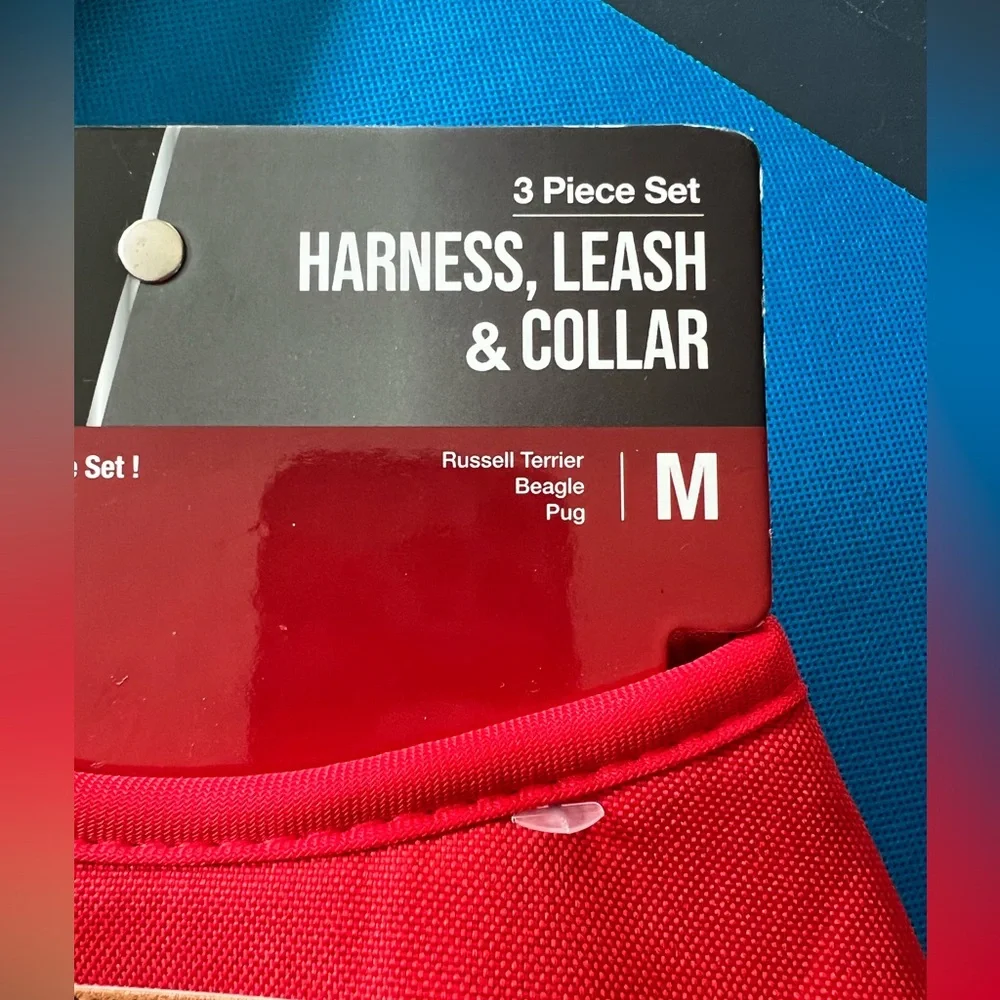Coleman Red Pet Harness, Leash & Collar Set